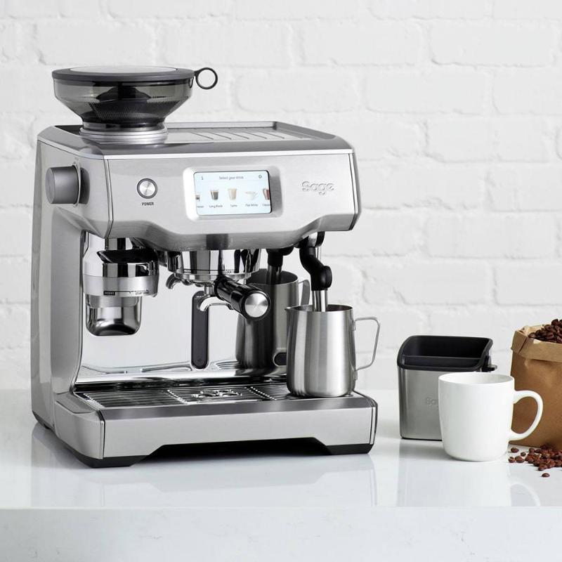 Light Gray Sage Oracle Touch Domestic Espresso Machine