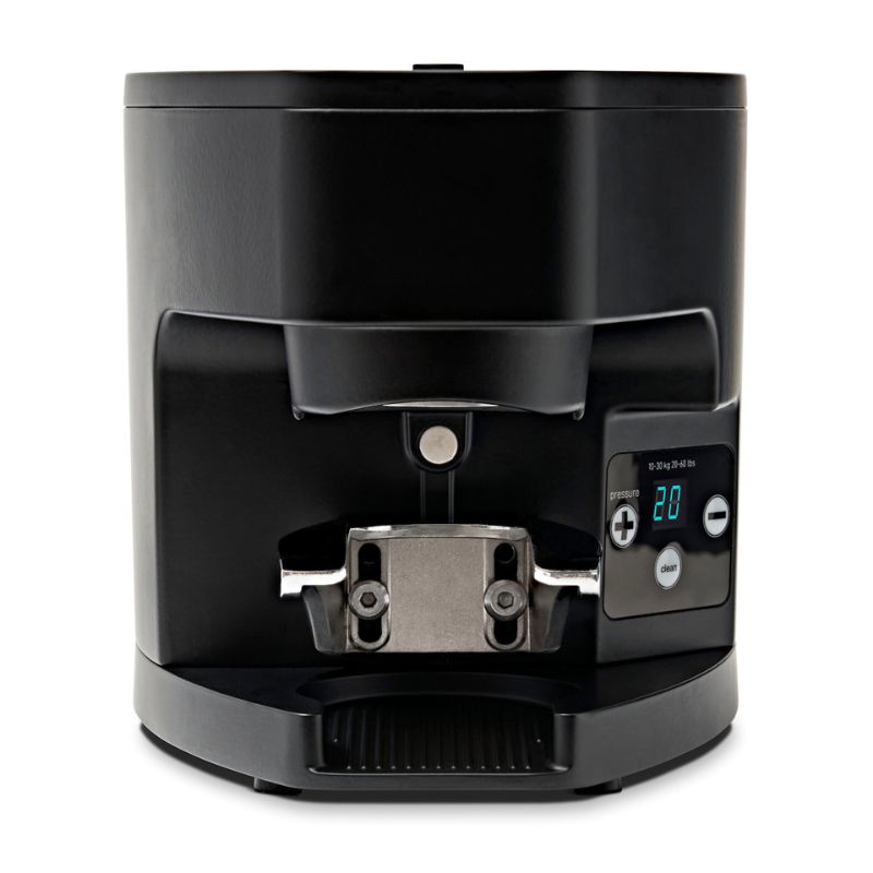 Black Eureka Automatic Tamper 58mm for ATOM Coffee Grinders