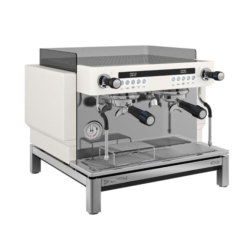 Gray CREM EX3 Espresso Machine 2 Group Display Mini/Compact