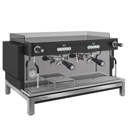 Dim Gray CREM EX3 Espresso Machine 2 Group Display