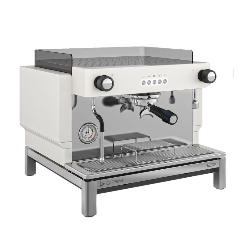Gray CREM EX3 Traditional Espresso Machine 1 Group Control