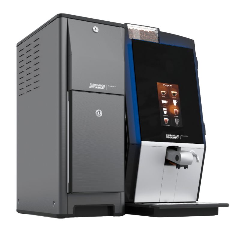 Dim Gray Bravilor Bonamat Esprecious 11L With FreshMilk Bean to Cup Machine
