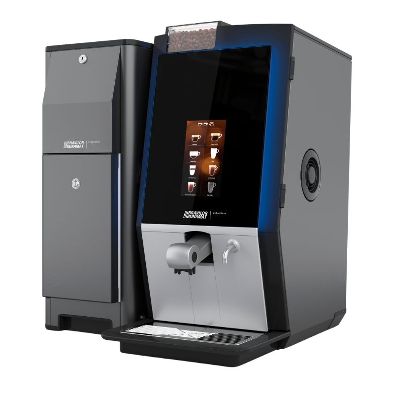 Dim Gray Bravilor Bonamat Esprecious 11L With FreshMilk Bean to Cup Machine