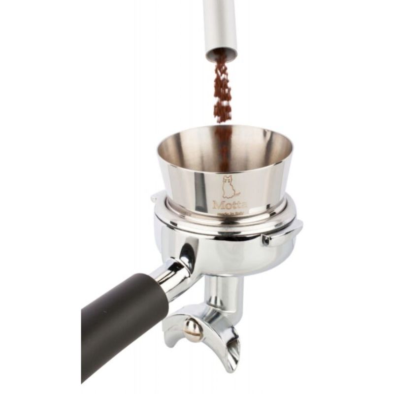 Light Gray Motta Grinder to Portafilter Dosing Funnel 40mm