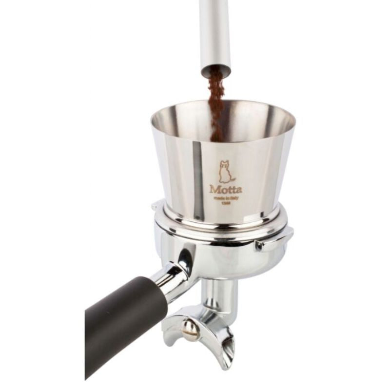 Light Gray Motta Grinder to Portafilter Dosing Funnel 60mm