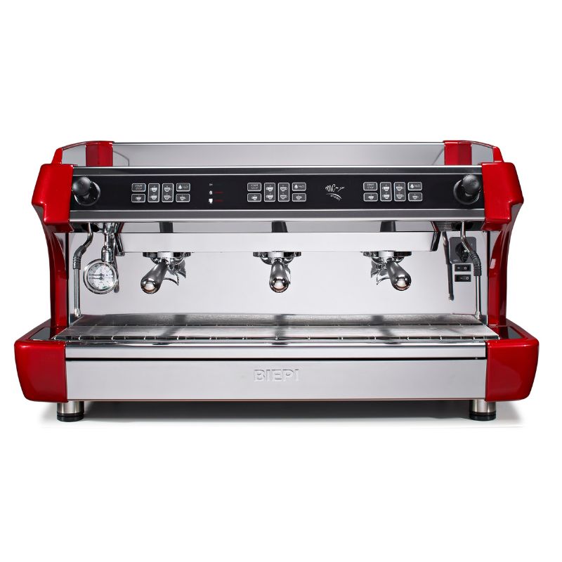Light Gray Biepi MC-1 Espresso Machine 3 Group