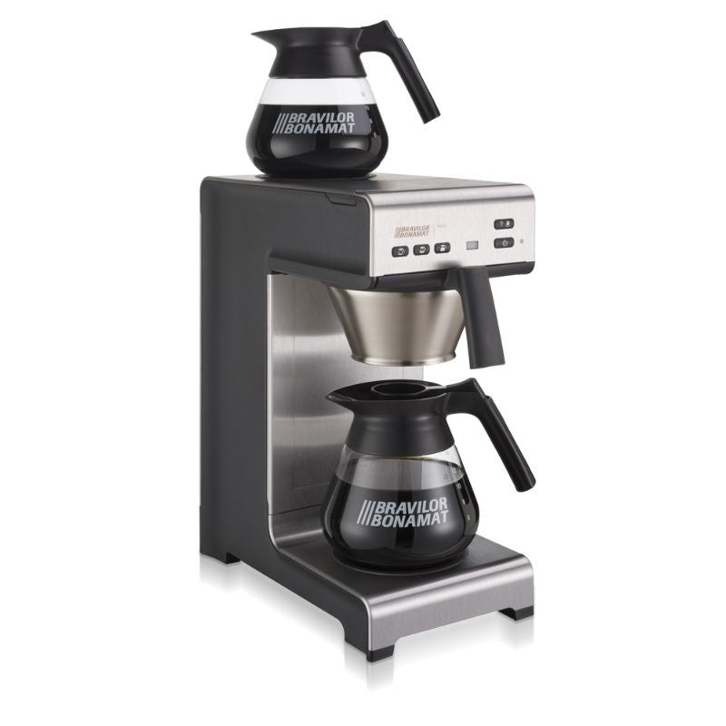 Dark Slate Gray Bravilor Bonamat MATIC Filter Coffee Machine with 2 Decanters