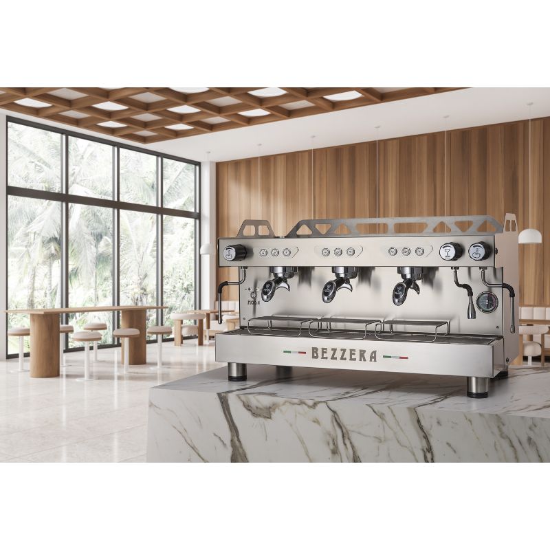 Bezzera Moda Professional Espresso Machine 3 Group
