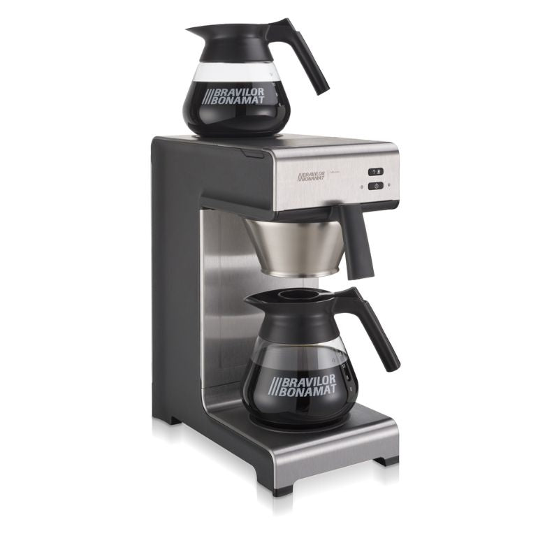 Dark Slate Gray Bravilor Bonamat MONDO Filter Coffee Machine with 2 Decanters