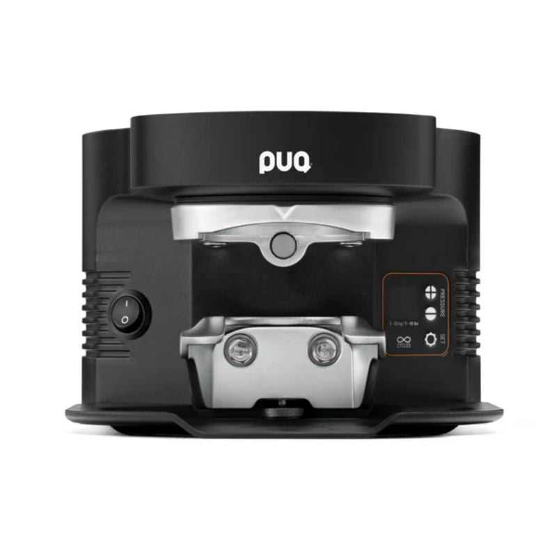 Dark Slate Gray Puqpress Gen 5 M3 Under Grinder Automatic Tamper for E65S