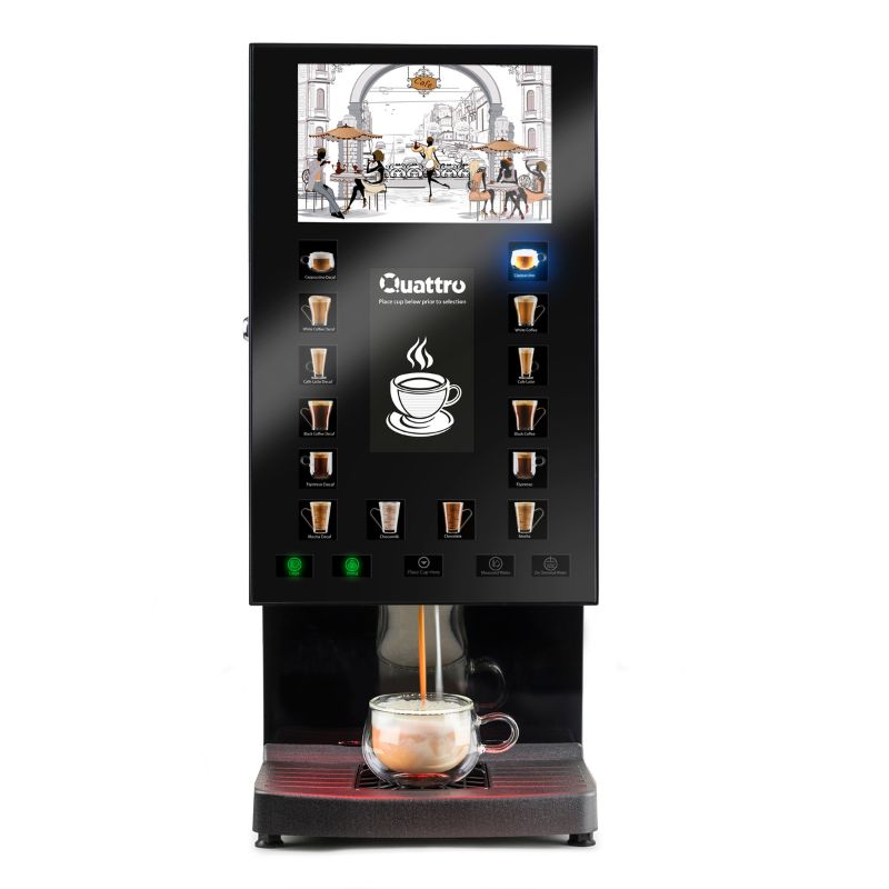Gray Matrix QUATTRO CLASSIC Instant Coffee Machine