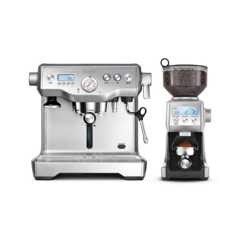 Sage The Dynamic Duo Espresso Coffee Machine and Coffee Grinder