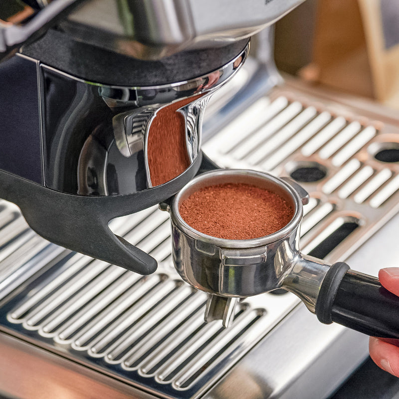 Gray Sage Barista Express Impress Espresso Machine (Stainless Steel)