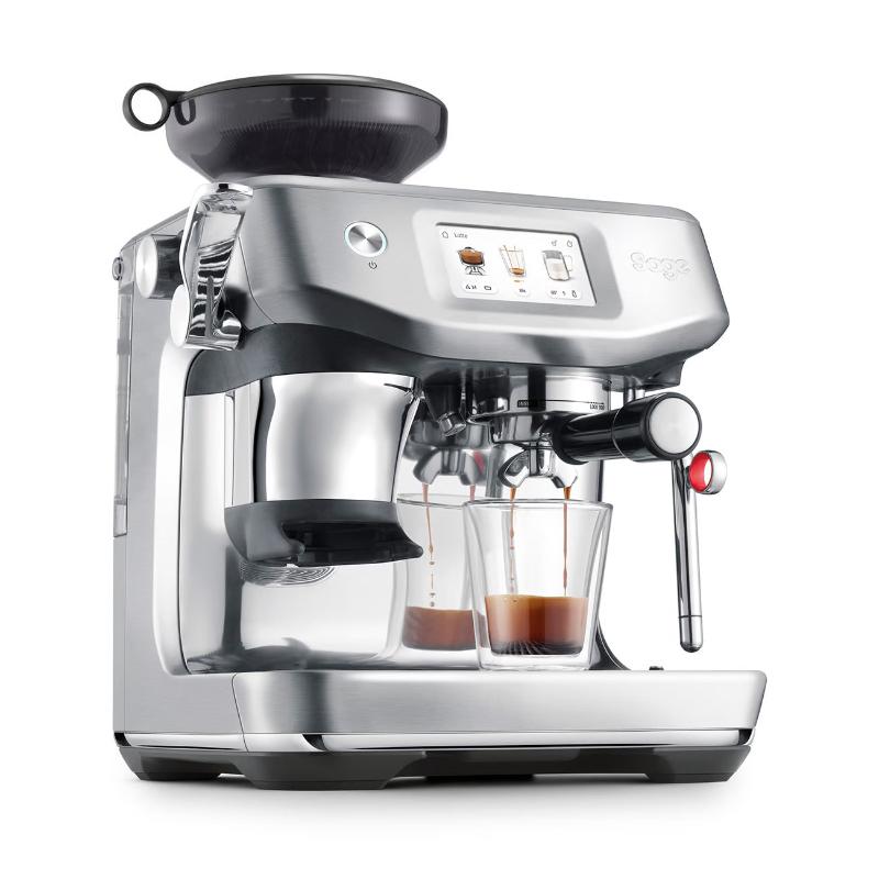 Light Gray Sage Barista Touch Impress 1 Group Domestic Espresso Machine