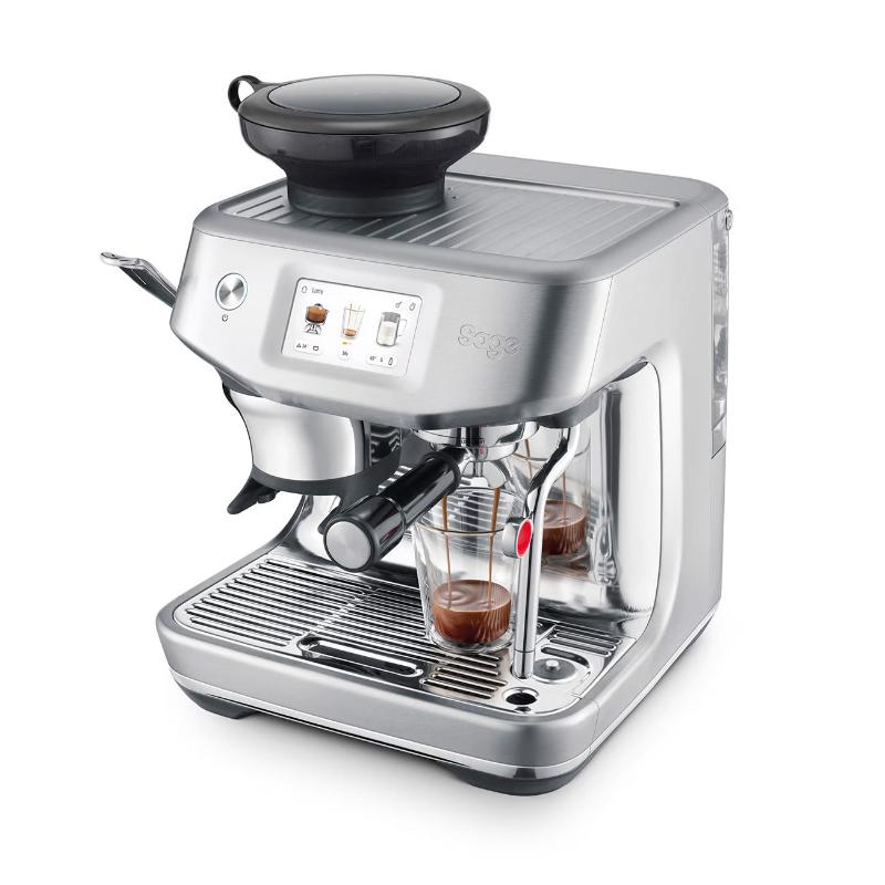 Light Gray Sage Barista Touch Impress 1 Group Domestic Espresso Machine