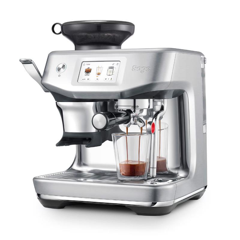 Light Gray Sage Barista Touch Impress 1 Group Domestic Espresso Machine