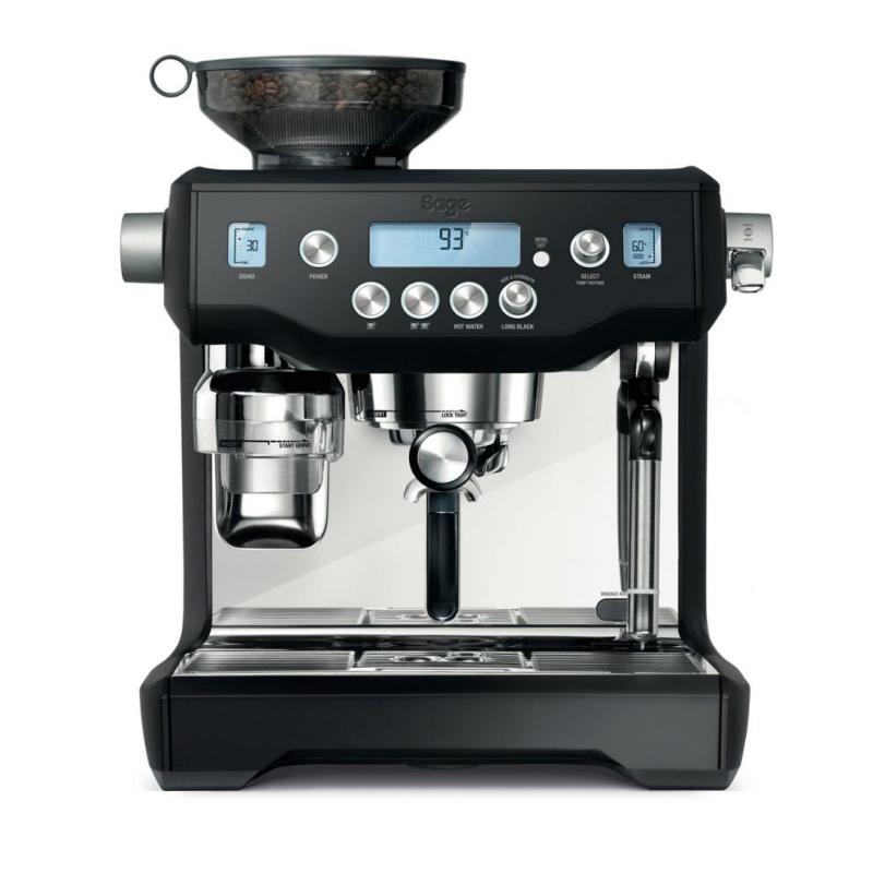 Light Gray Sage The Oracle Domestic Espresso Machine 1 Group Black
