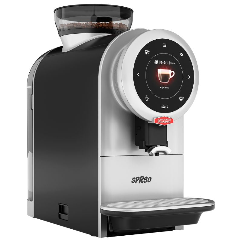 Light Gray Bravilor Bonamat SPRSO Bean to Cup Espresso Machine