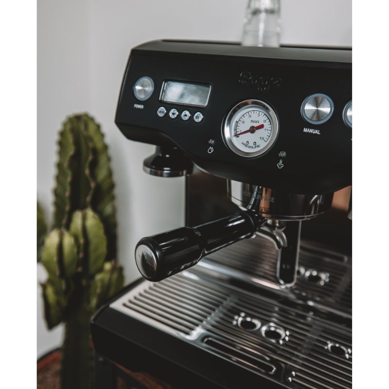 Gray Sage The Dual Boiler Domestic Espresso Machine Black