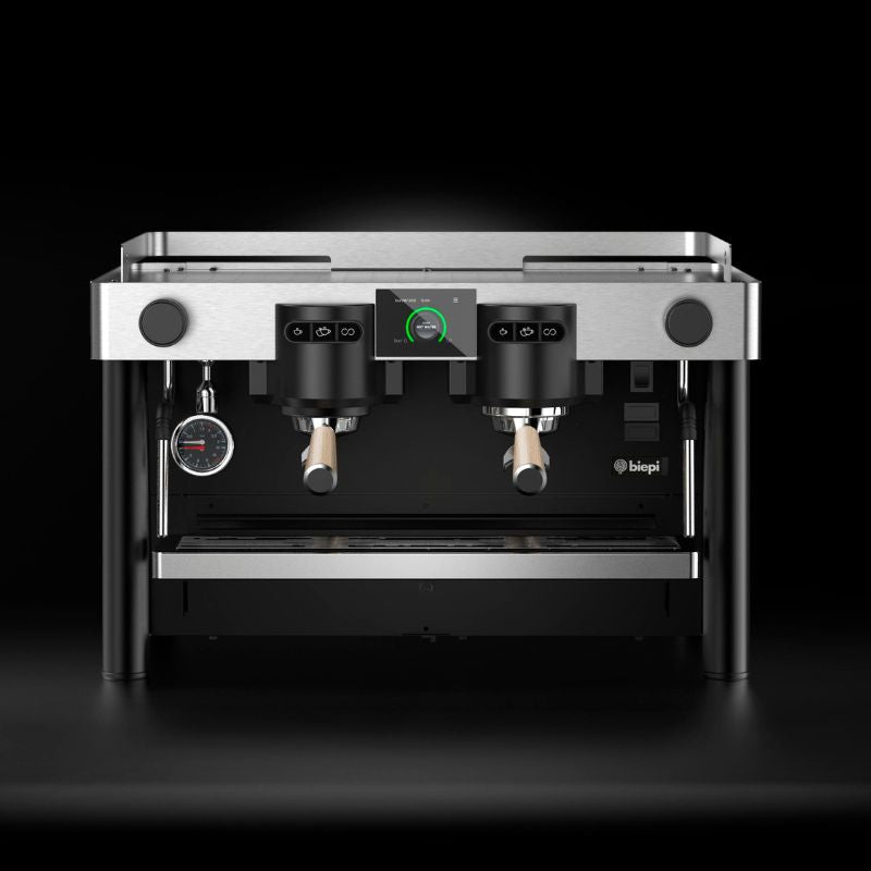 Black Biepi UPTOWN PRO Espresso Machine 2 Group