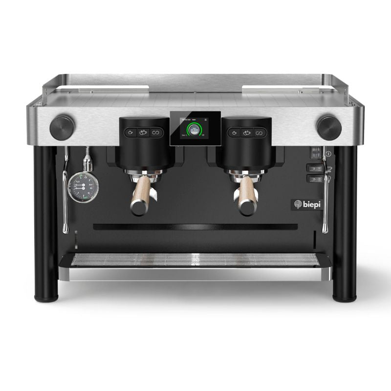 Light Gray Biepi UPTOWN PRO Espresso Machine 2 Group