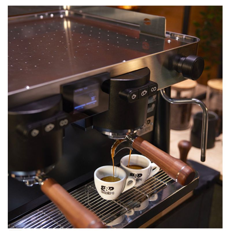 Dark Slate Gray Biepi UPTOWN PRO Espresso Machine 2 Group