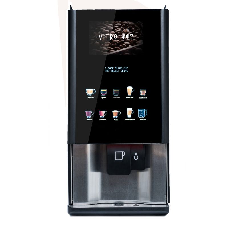Black Coffetek (Azkoyen) VITRO S4 Instant Coffee Machine