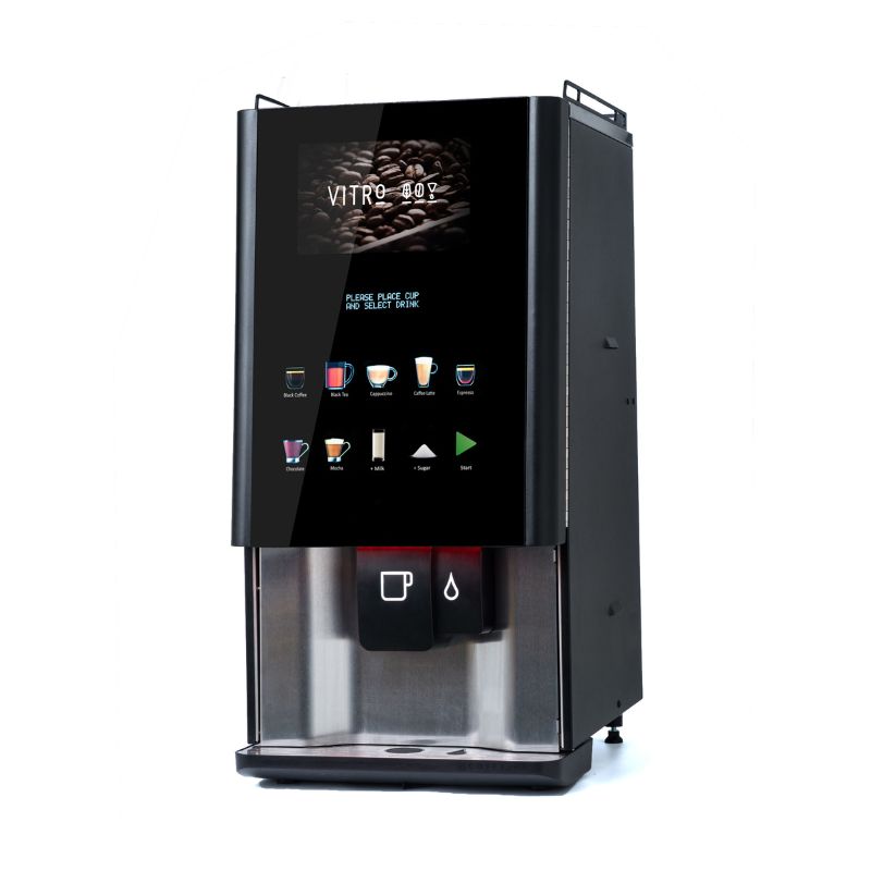 Black Coffetek (Azkoyen) VITRO S4 Instant Coffee Machine