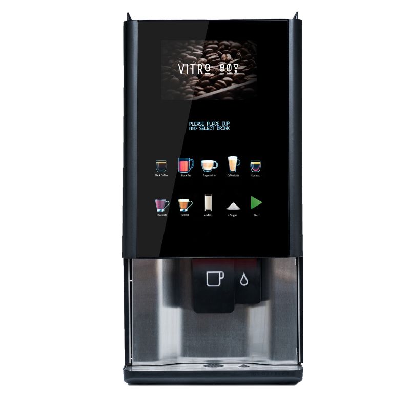 Black Coffetek (Azkoyen) VITRO S4 Instant Coffee Machine