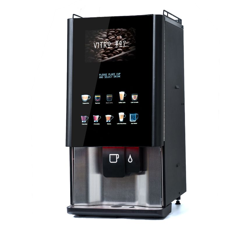 Black Coffetek (Azkoyen) VITRO S4 Instant Coffee Machine