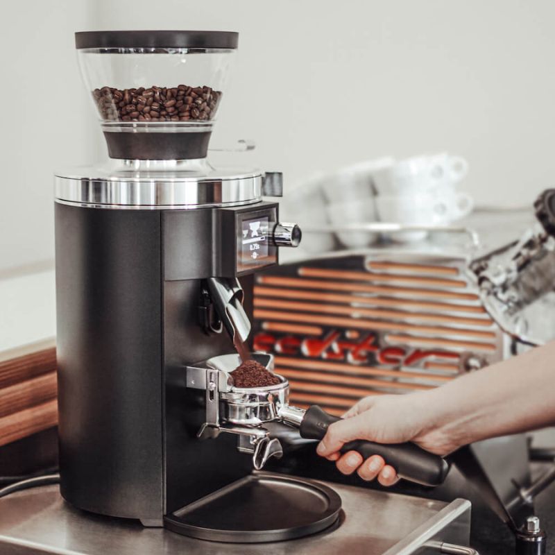 Gray Mahlkonig E65S On Demand Coffee Grinder