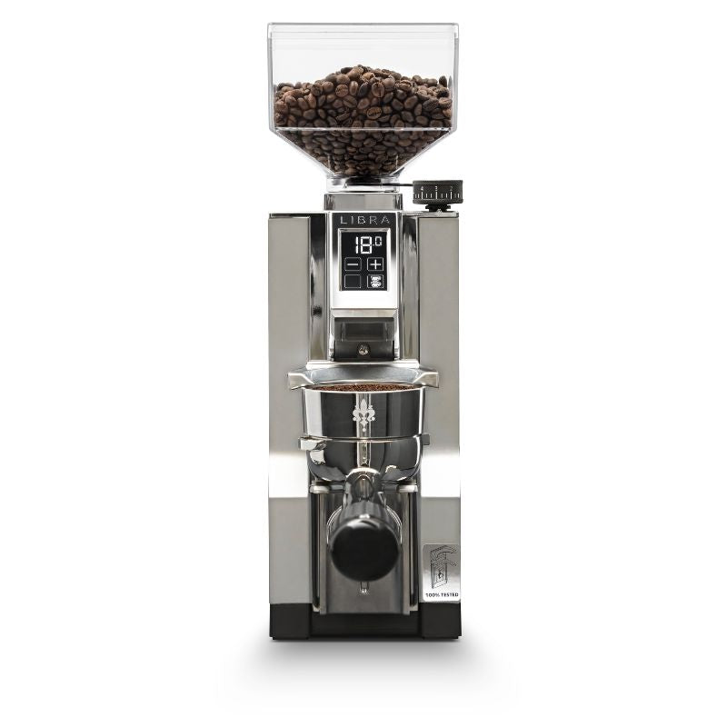 Gray Eureka MIGNON LIBRA On Demand Coffee Grinder 16CR