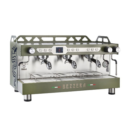 Bezzera Moda PID Display Espresso Machine 3 Group