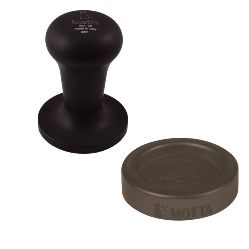 Dark Slate Gray Motta Coffee Tamper Flash 53/58/58.5mm and Tamper Holder