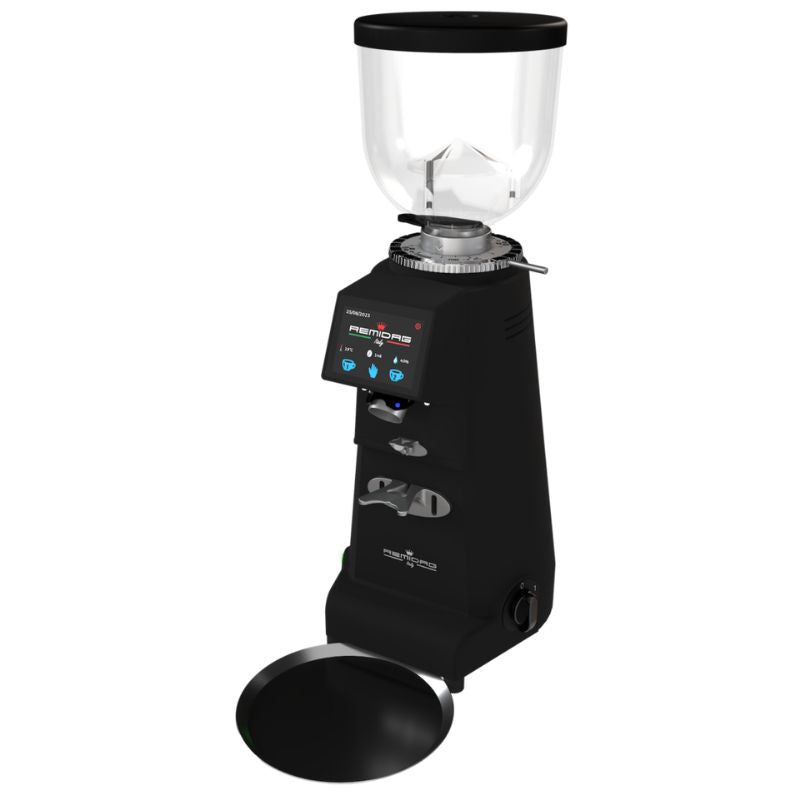 Black Remidag RD83 PRO On Demand Coffee Grinder