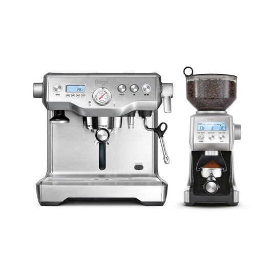Sage The Dynamic Duo Espresso Coffee Machine and Coffee Grinder