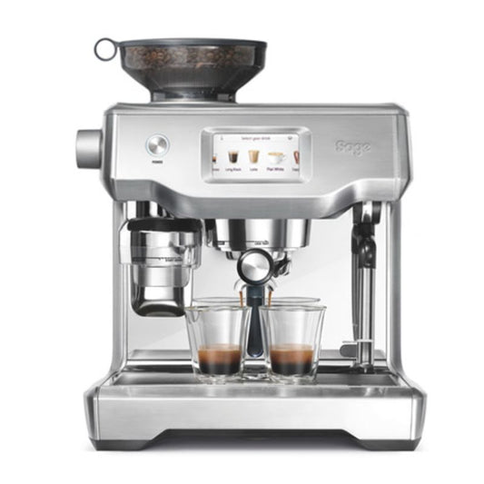 Light Gray Sage Oracle Touch Domestic Espresso Machine