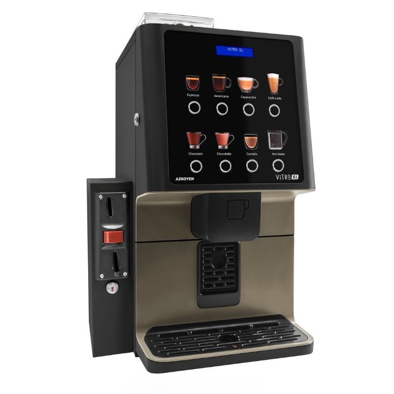 Dark Slate Gray Coffetek (Azkoyen) VITRO S1 ESPRESSO Bean to Cup Machine