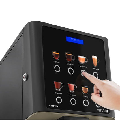 Dark Slate Gray Coffetek (Azkoyen) VITRO S1 ESPRESSO Bean to Cup Machine